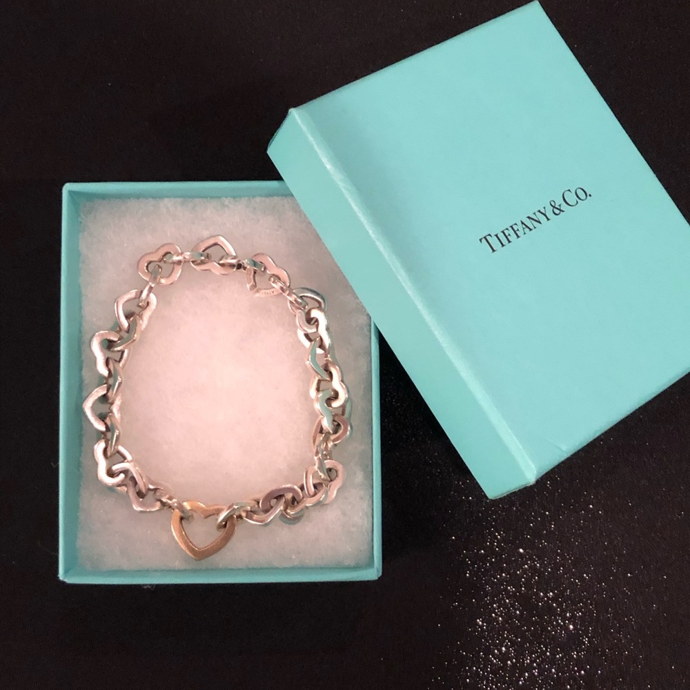 Tiffany & Co. Heart Link Bracelet